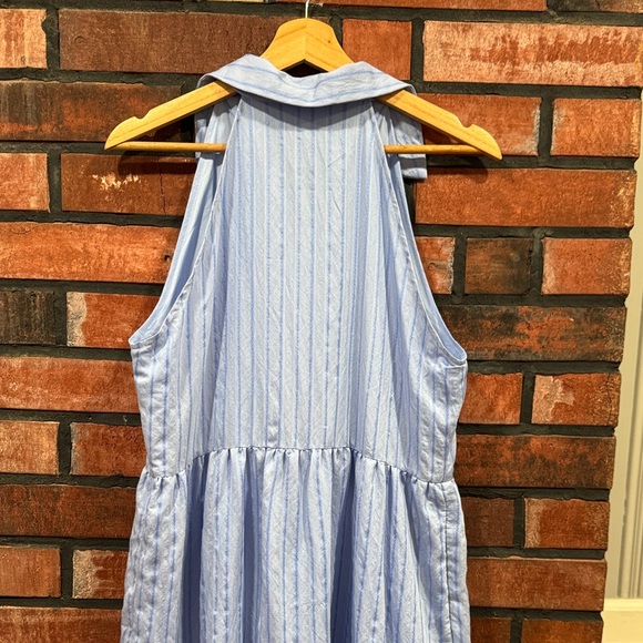 Pomander Place Light Blue Striped Dress - Picture 10 of 13
